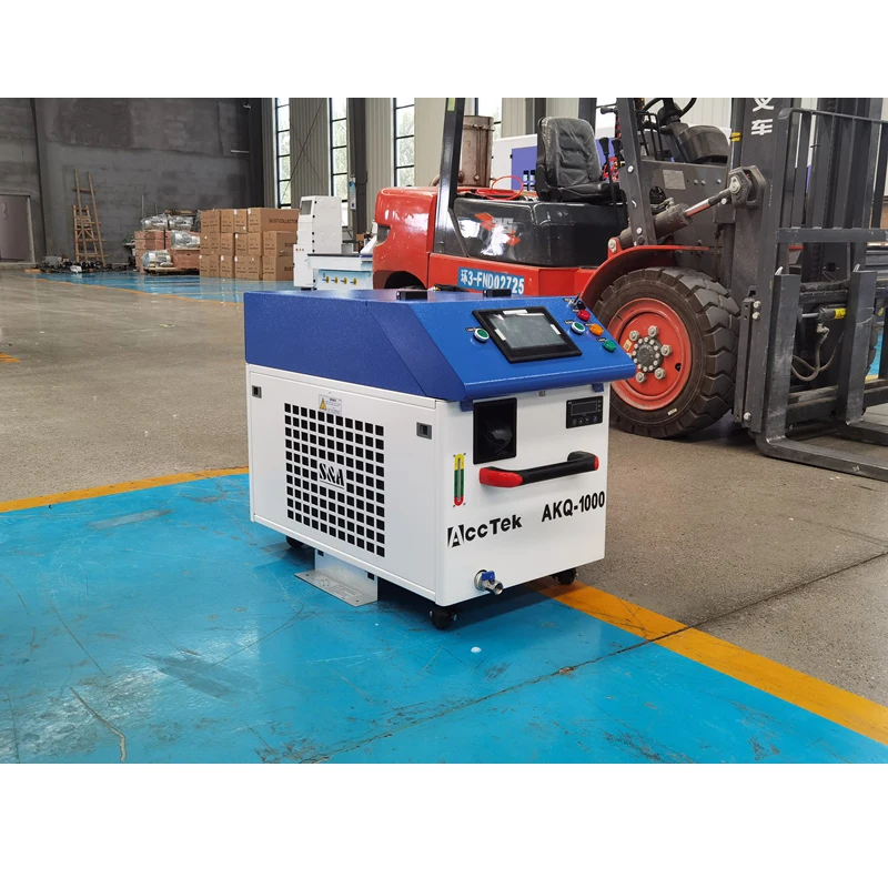 小型ファイバーレーザークリーニングマシン,1000W,1500W,2000W,3000W