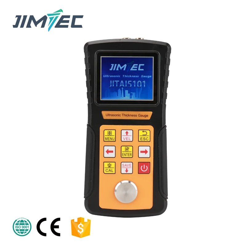 Factory Stock JITAI5101 Electronic Digital Metal Thickness Gauge Ultrasonic Thickness Gauge Meter