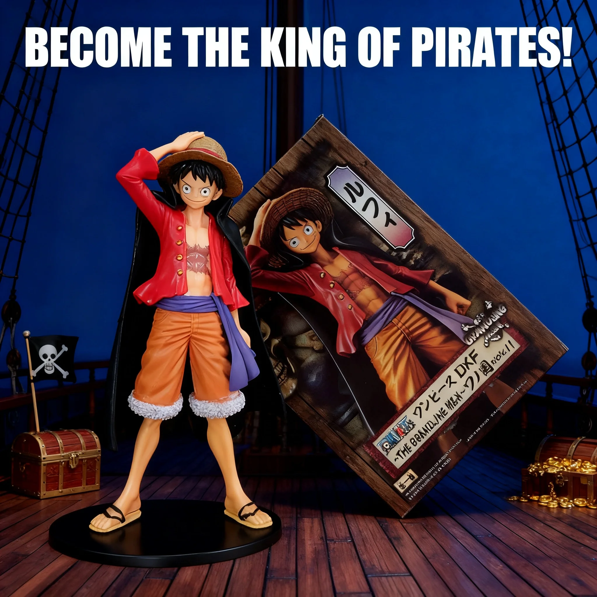 

One Piece Luffy Gear 5 Action Figure 15cm Bandai Sun God Nika Statue Anime PVC Model Doll Toy Collection Gift for Kids