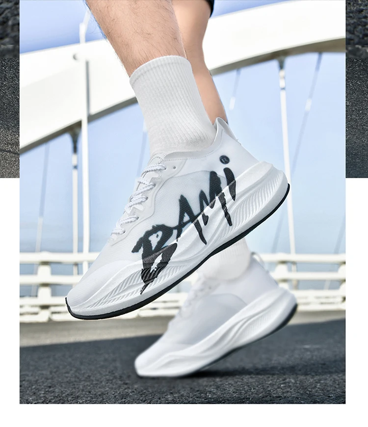 Mens Casual Sneakers Running Shoes Fashion Outdoor Sneakers Breathable Cushioning Basketball Shoes Jogging Shoes