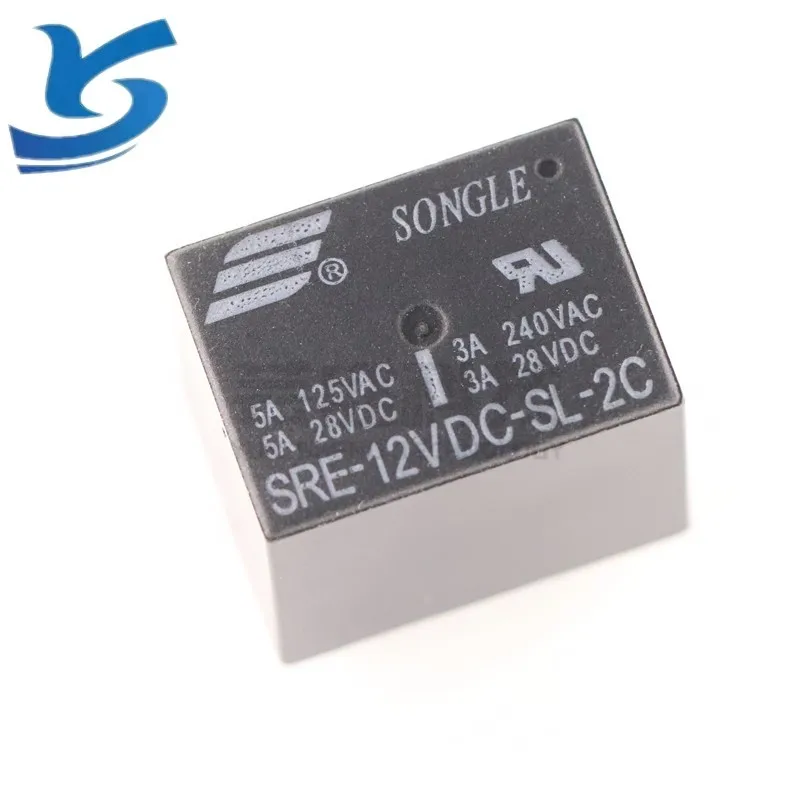 sre-12vdc-sl-2c relay 5V 12V 24V Original New AC/DC POWER DIP 4-pin 5-pin In stock