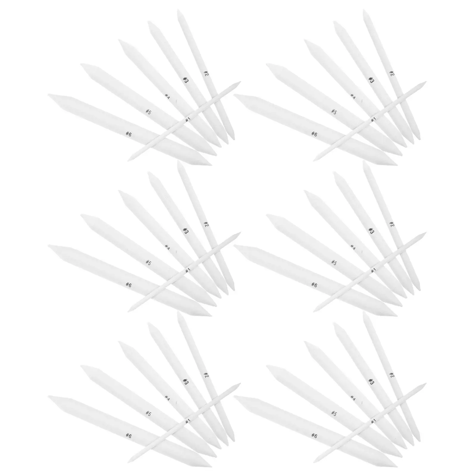

36 Pcs Solid Sketch Pen Dual Head Blending Stumps Tools Drawing Highlighter Pencils Erasers Shading Stumps Teaching Aids