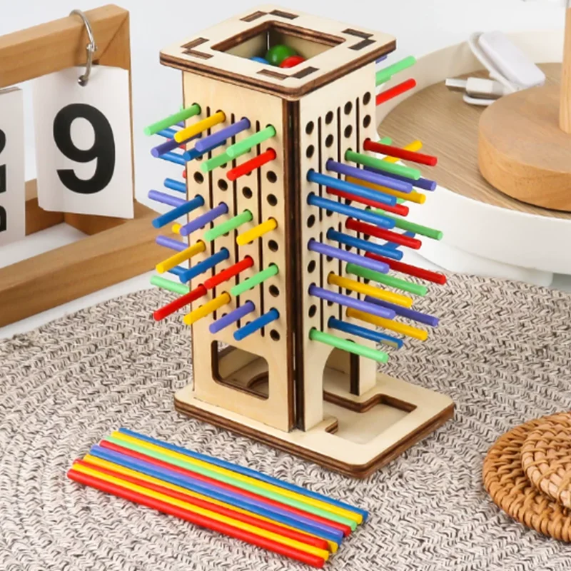 Draw Wooden Sticks Game Balance Puzzle Thinking Training Toy Desktop Parent-Child Couple Interaction Two Person Battle Game