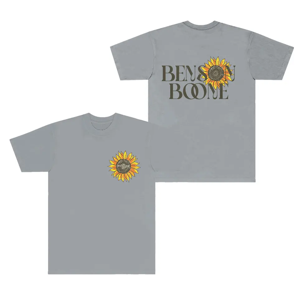 Benson Boome サンフラワーTシャツ Sサイズ Benson Boone Sunflower Tee Fireworks and Rollerblades Tour Merch
