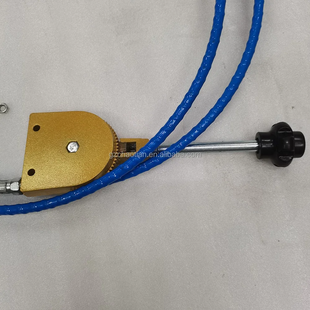 Customizable Universal Excavator Manual Throttle Cable Assembly Wire Cable 3M Accelerator Cable