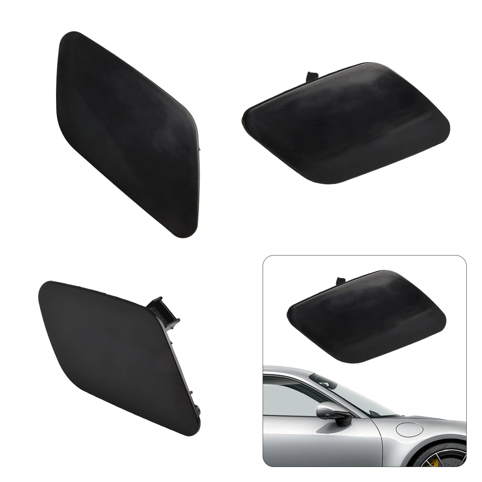 

Обслуживание фар Крышка насадки омывателя фар Пластиковая крышка омывателя Цельная специальная часть автомобиля Прямая посадка