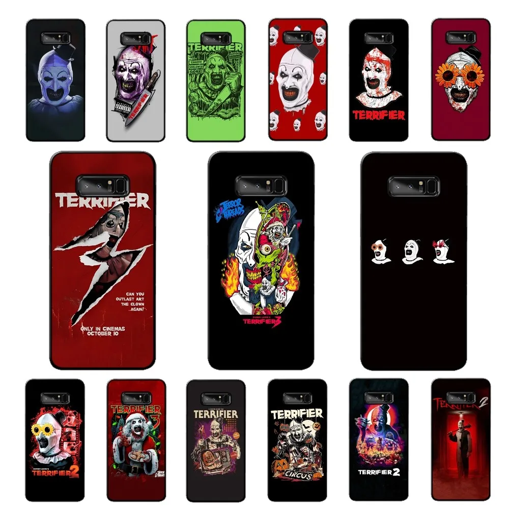 Horror Movie T-Terrifier Phone Case For Samsung Note 8 9 10 20 Pro Plus Lite M 10 11 20 30 21 31 51 A 21 22 42 02 03