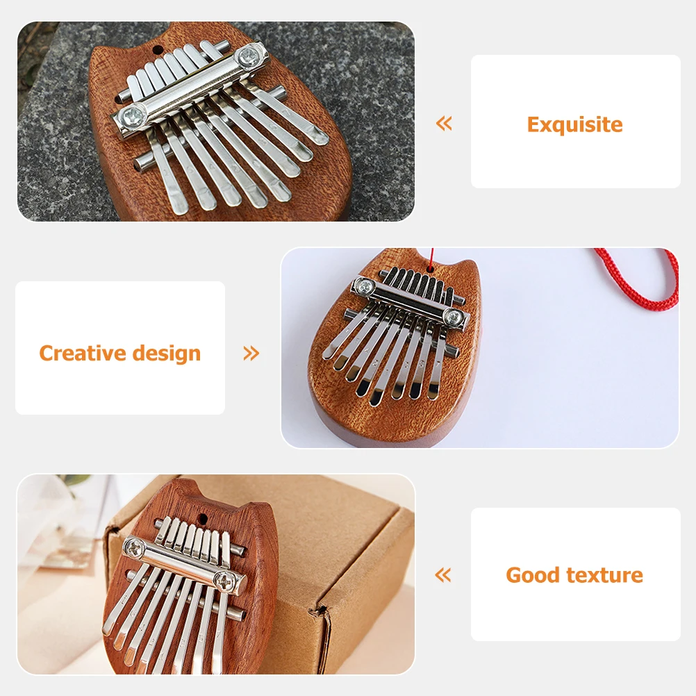

Thumb Finger Piano for Kids Baby Musical Instruments Mini Kalimba Hand Beginners
