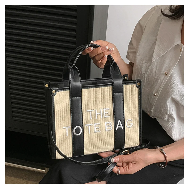 Fashion Small Tote Bags for Women 2024 Trend New Shoulder Crossbody Bags Female Designer Knitting Sling Cross Handbags bolsa fem