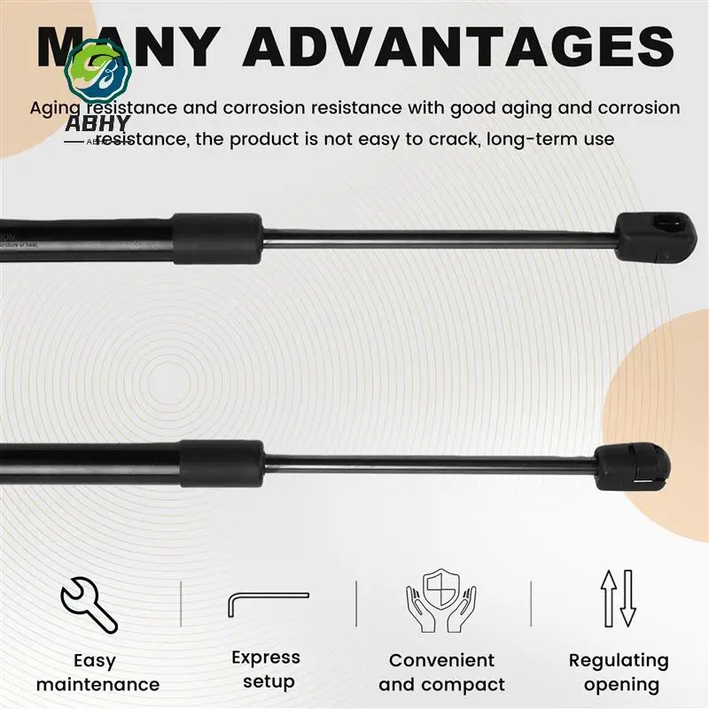 

ABHY-Rear Boot Lid Support Struts Tail Cover Shock Absorber Prop For Bentley Continental Flying Spur 4W0827550B 4W0827550C