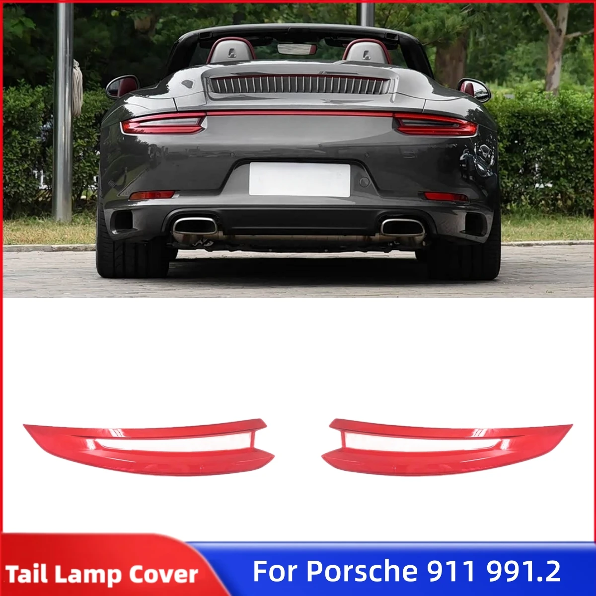 For Porsche 911 991.2 Car Internal Spare Parts Replacement Car Lights Shell Reversing Lights Car Rear Taillight Hood
