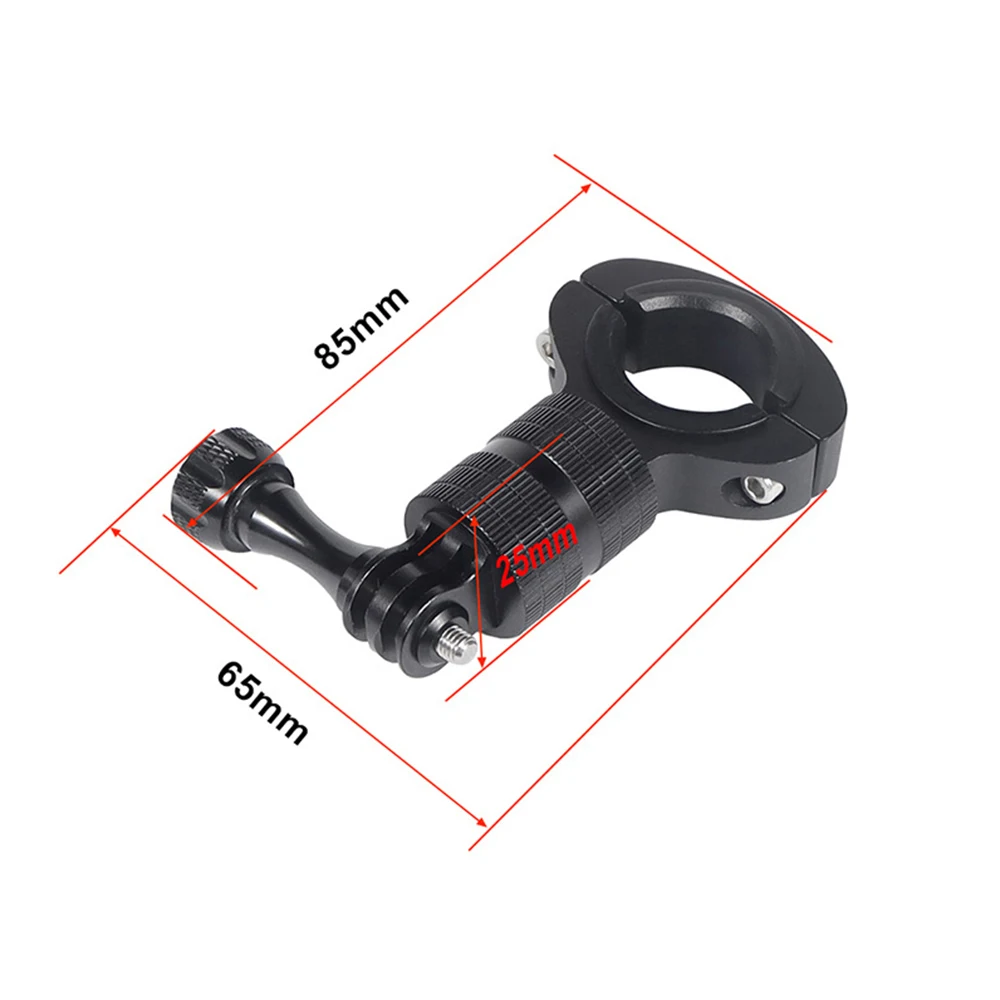 For GoPro Aluminum Alloy Bike Motorcycle Handlebar Mount For GoPro Hero 13 12 11 10 9 8 Insta360 X5 X4 X3 DJI OSMO Action 5 4 3