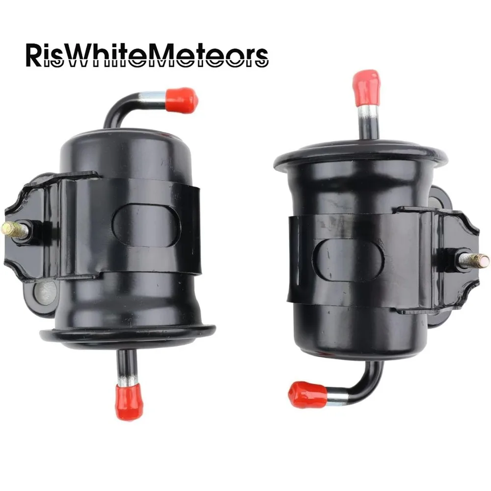 RisWhiteMeteors 15440-90J00 Fuel Filter (2pcs) Replacement for Suzuki Outboard 90HP 100HP 115HP 140HP