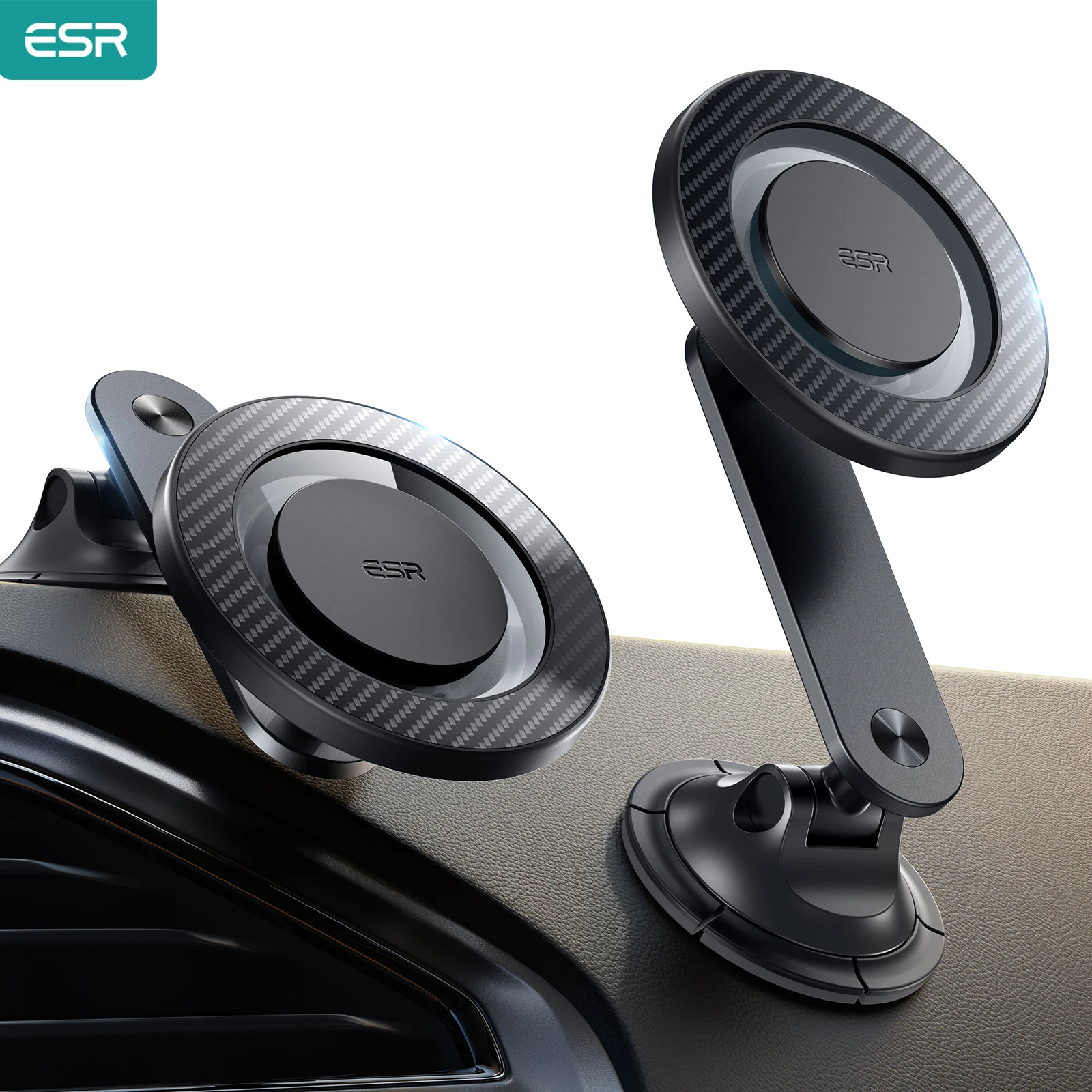 

ESR for MagSafe Car Mount Dashboard Magnetic Phone Holder 360° Rotation Car Phone Stand for iPhone 16/15/14/13/Samsung