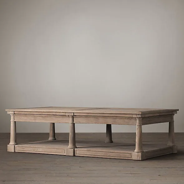 

Журнальный столик из французского дуба, боковой угловой боковой шкаф, приставной столик, квадратный стол, диван, резьба по дереву, цветок, средневековая мебель