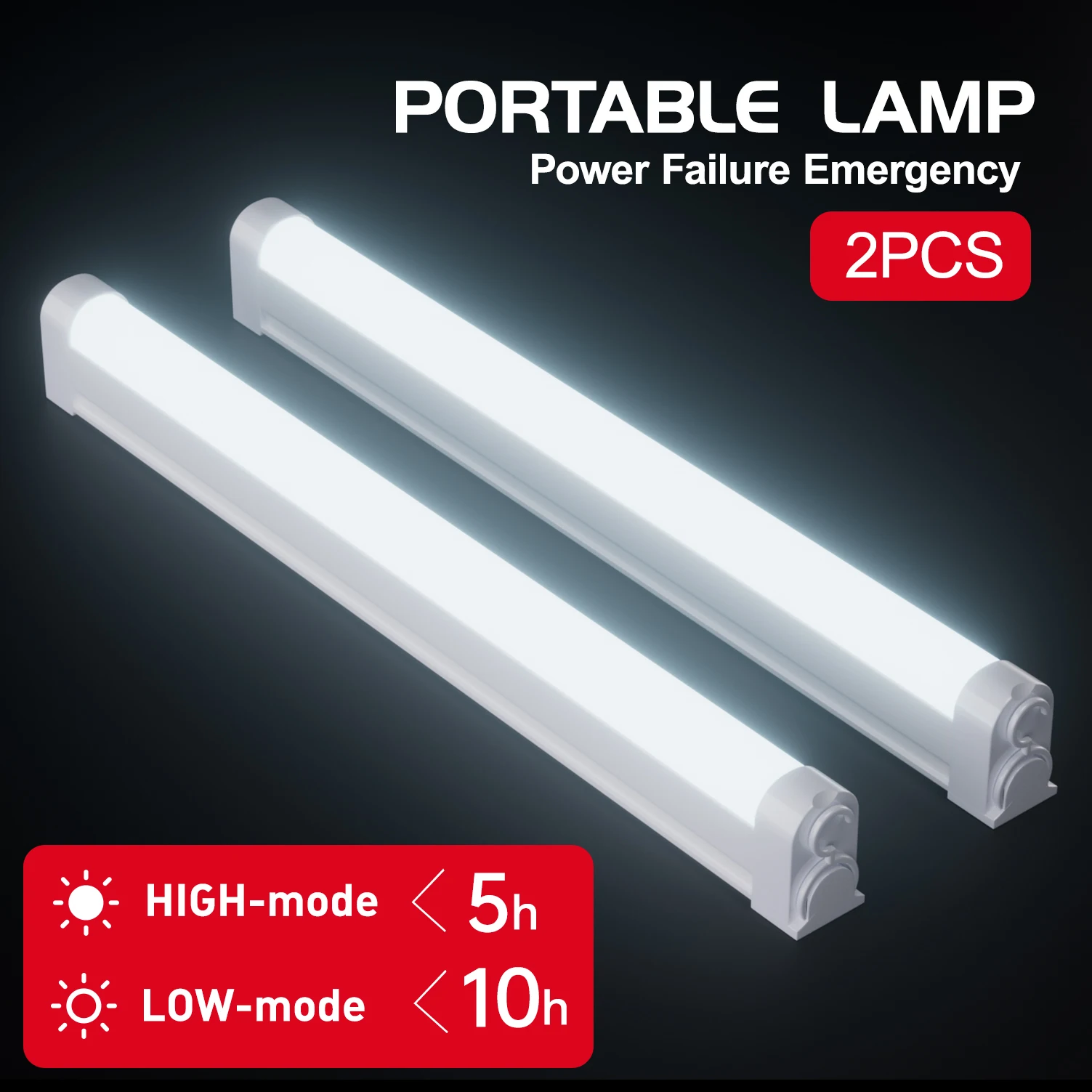 2-Pack Portable Eme…