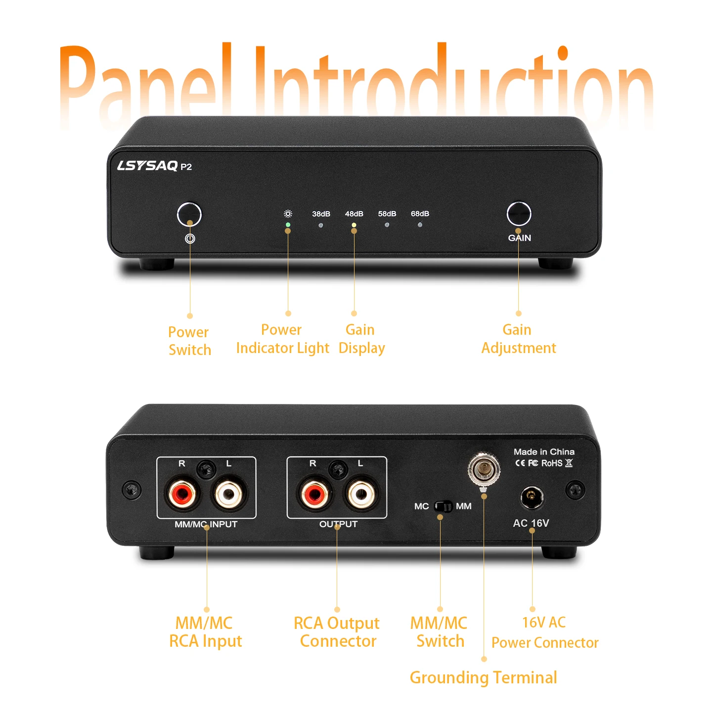 LSYSAQ P2 Phono-Vorverstärker – Passive Preamp Bewertung und Preis