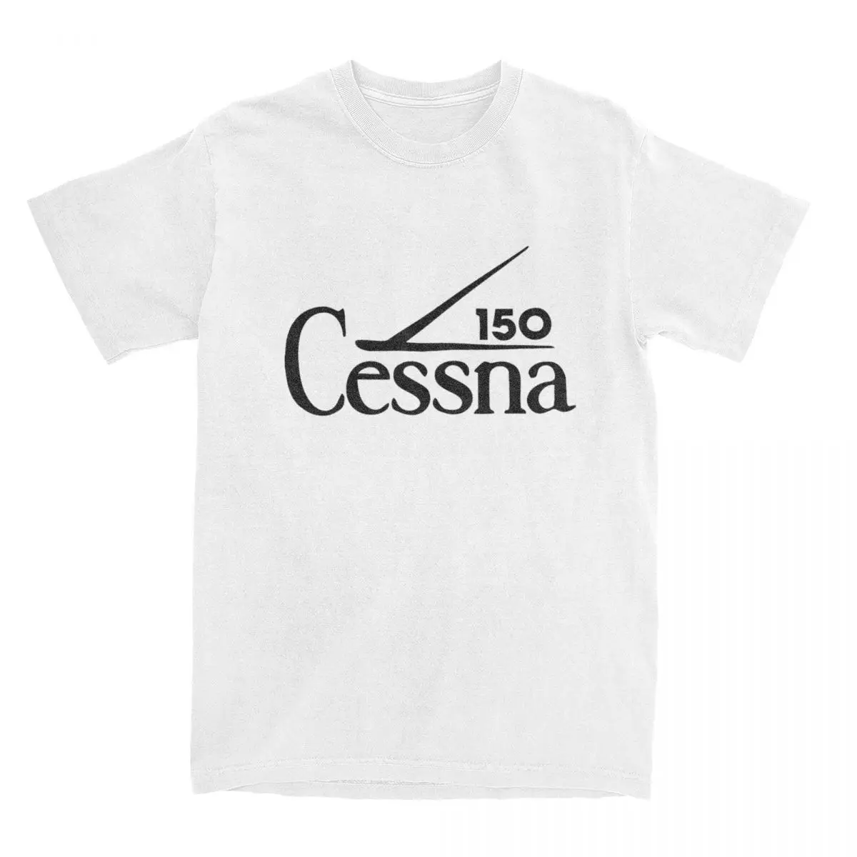 Cessna 150 Series Logo T Shirt Summer American Aircraft Y2K Casual T Shirts 100 Cotton Tee Shirt For Couple Short Sleeve Tees