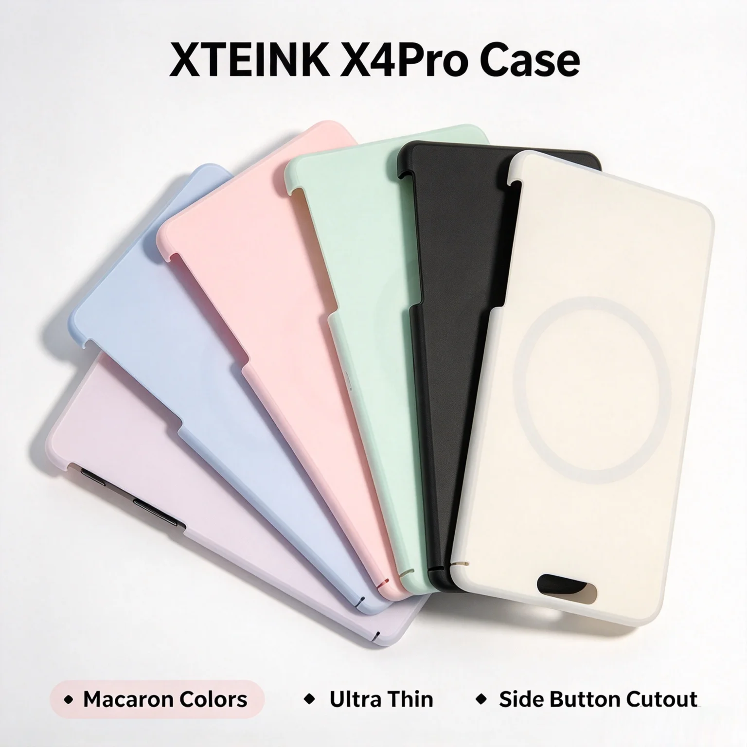 For XTEINK X4Pro E‑Reader 3D‑Printed Ultra‑Slim Magnetic Protective Case Lightweight Shell Cover Precise Cutouts Shock‑Proof