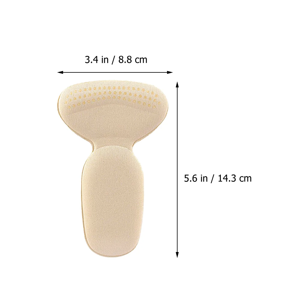

3Pairs Heel Pads High Heel Comfort Inserts Shock Absorbing Breathable Silicone Gel Foot Cushion Pads Reduce Friction for Long