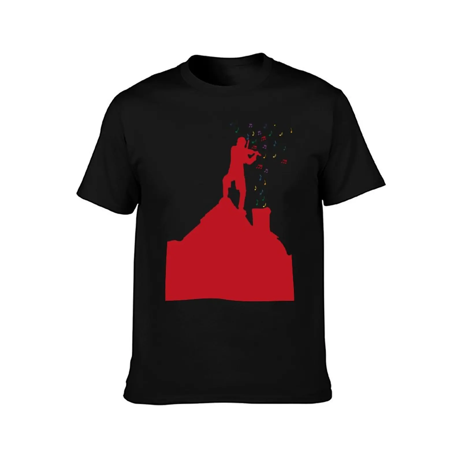 Fiddler on the Roof T-Shirt, Summer Casual Cotton Tee, Oversized Streetwear Tops, Vintage Graphic Print, Loose Fit Short Sleeve