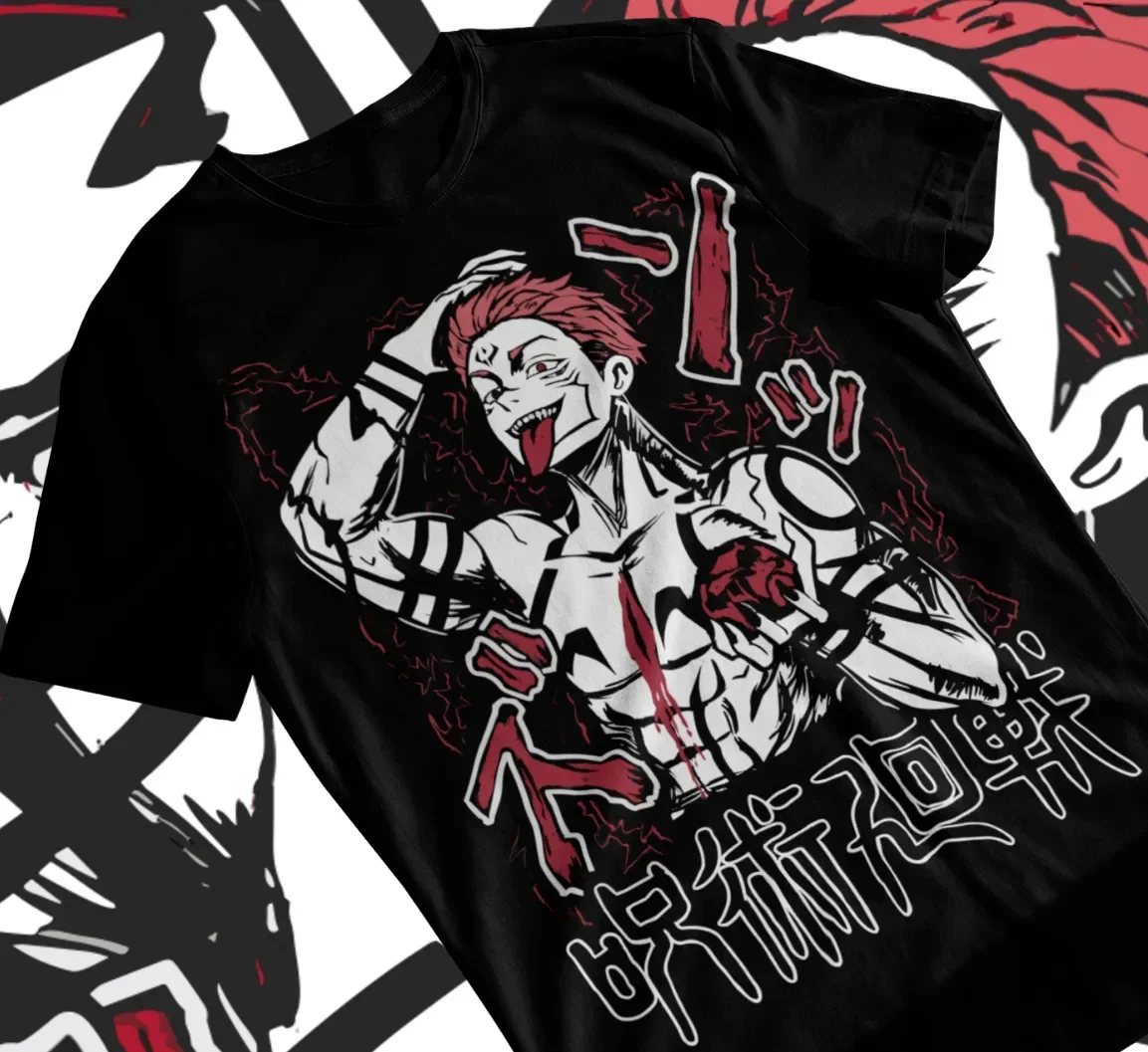 Ryomen Sukuna T-Shirt Jujustu Kaisen JJK jujutsu kaisen Anime Tee Soft Tee