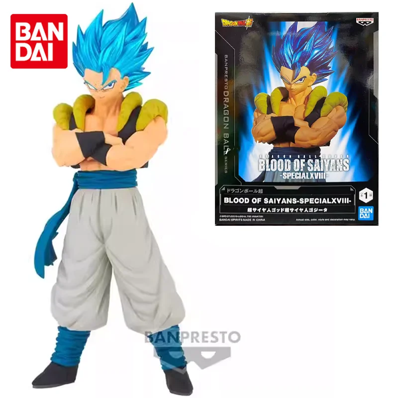 

Bdndai Original Dragon Ball Saiyan SPECIAL 18 Gogeta Anime Action Figure Toys for Boys Girls Kids Children Birthday Gifts Model