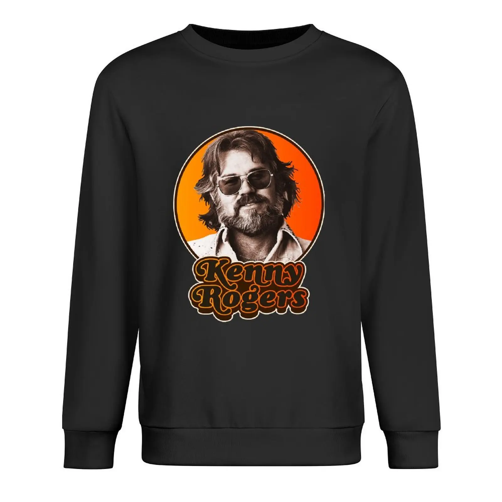 

Retro Kenny Rogers Country American Singer Pullover anime clothing autumn jacket men male clothes autumn men's sweatshirts