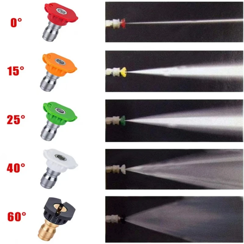 Imagem -05 - Pressão Car Wash Gun Extensão Rod Kit de Limpeza Gun Spray Quick Connect Apto para Karcher Bort Nilfisk Lavor Huter Alta