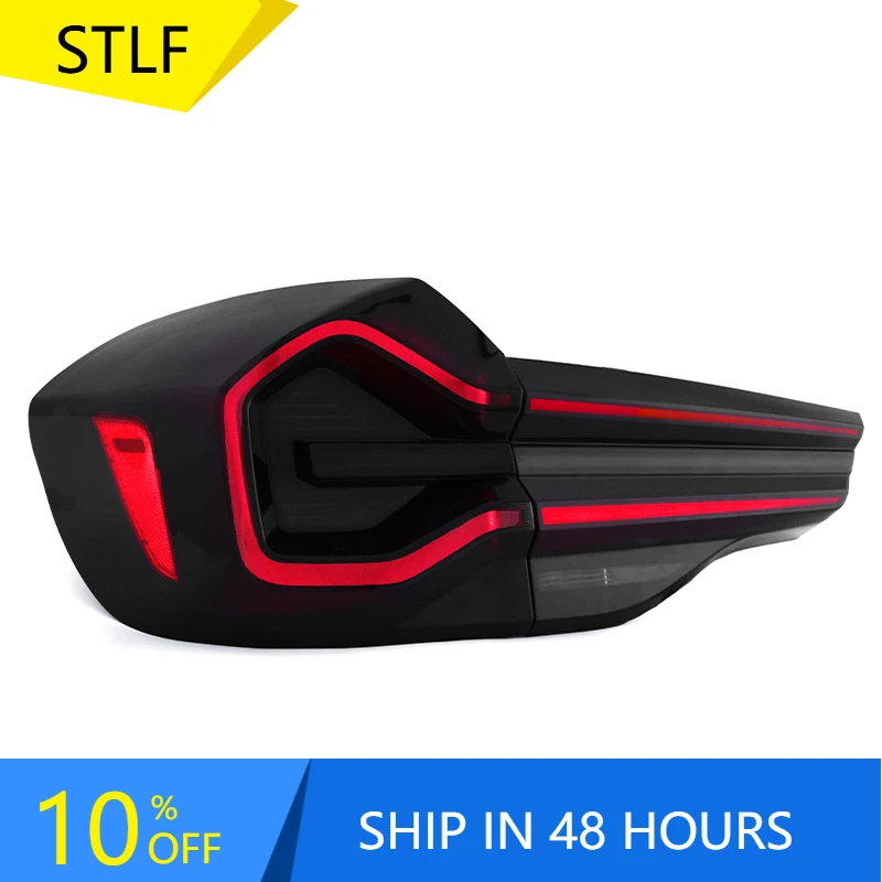 

STLFFor BMWs X3G08 G01 LED Tail Light 2018-2021 New Styles Rearlamp Turn Signals Car Accessories with Red Lens Upgrade Taillight