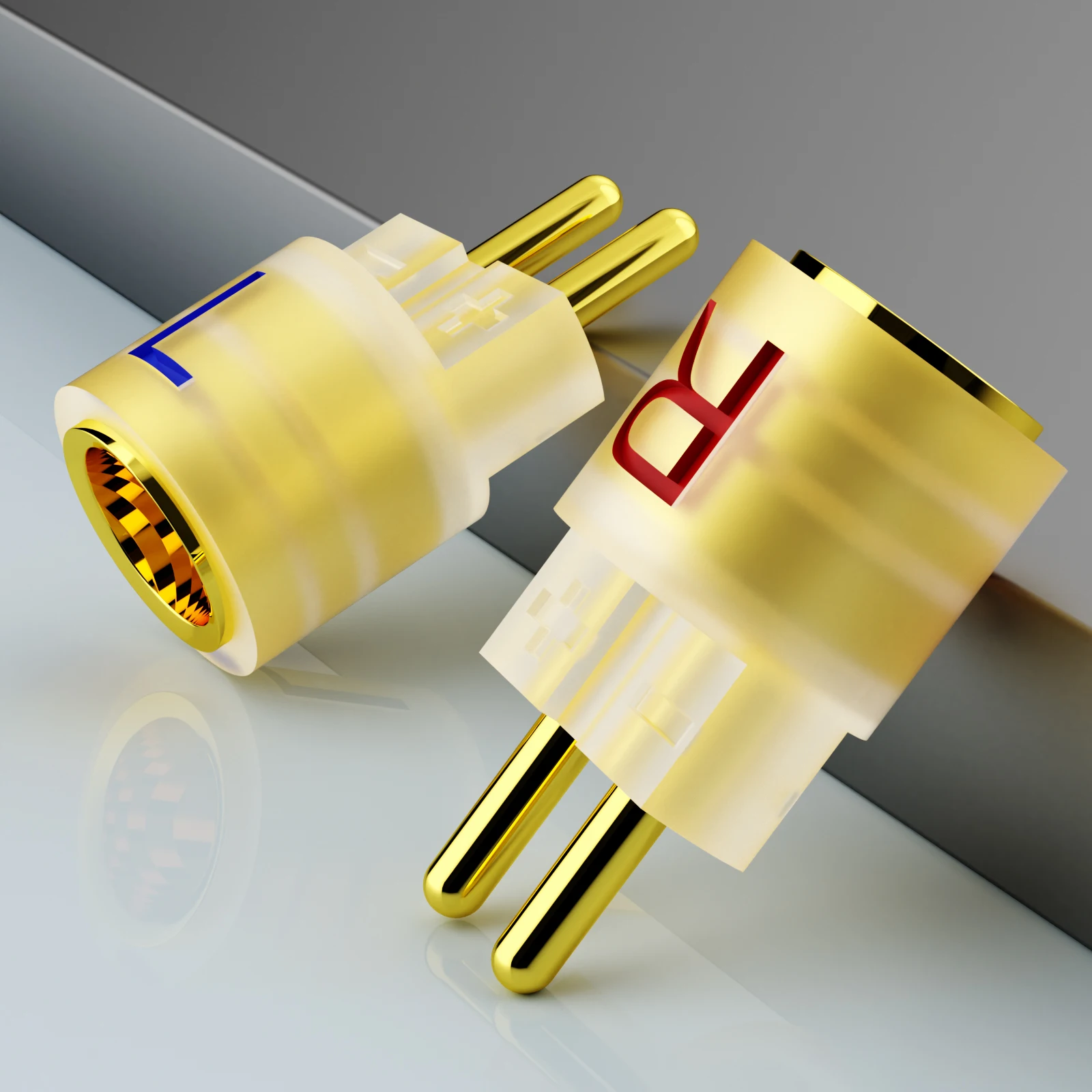0,78mm auf MMCX Kopfhörer-Adapter Vergoldeter Kopfhörer-Adapter für Ohrhörer und Headsets – Detail 3