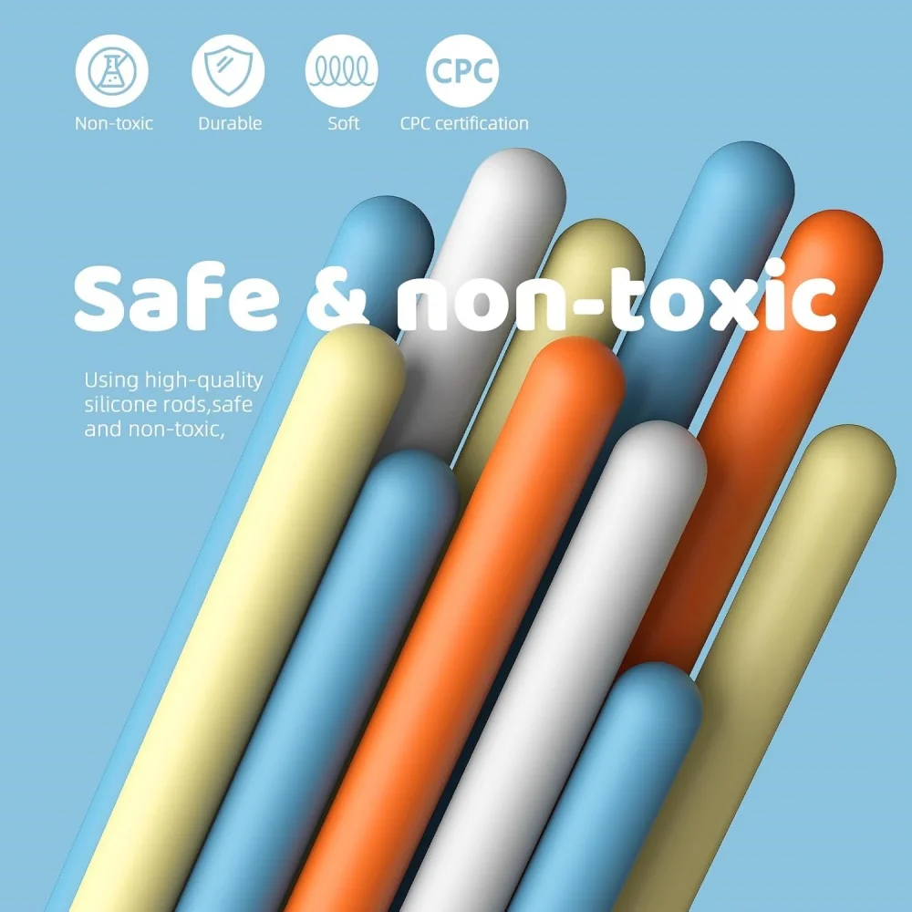 Kid Sensory Activity Board Sensory Activity Board 2 in1 Silicone Fidget Toy Double-Sided for Calming Stress Anxiety ADHD Autism