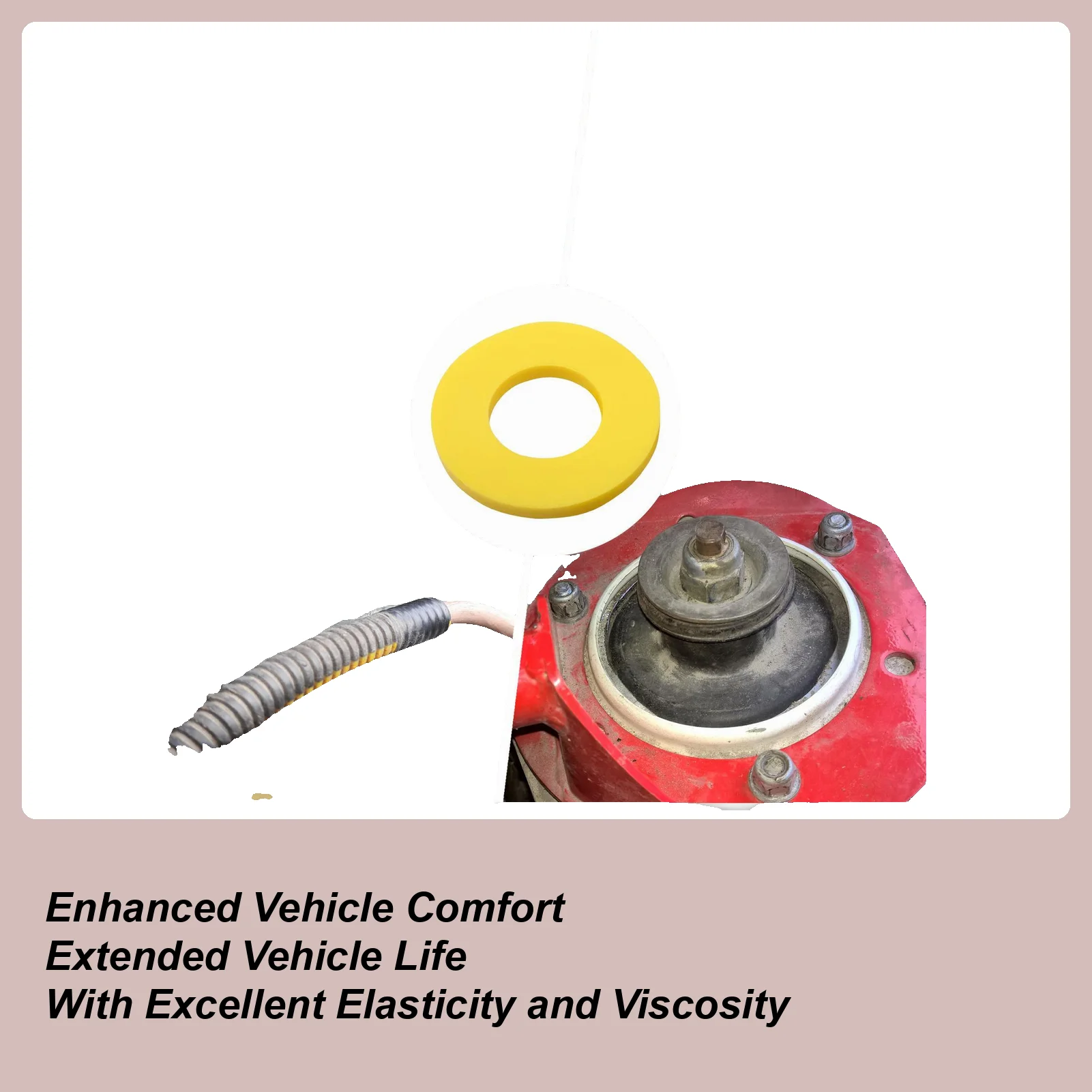 

Автомобильные накладки амортизатора, глухое звукоизоляционное уплотнение, втулка для крепления передней стойки, резиновые амортизаторы, защитные резиновые кольца