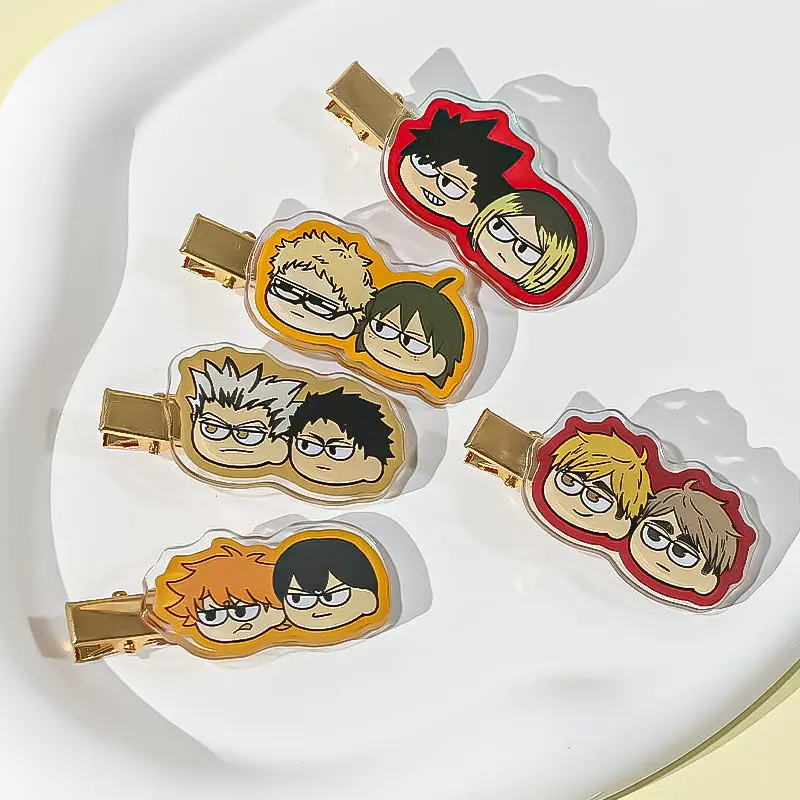 Anime Haikyuu!! Tobio Kageyama Miya Atsumu   Cosplay Japanese Series Cartoon Hair Clip Cute Delicacy  Ambitus