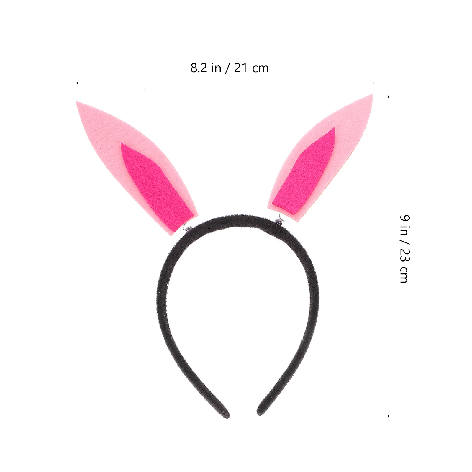 Easter Bunny Ear Headband Shaking Rabbit Ears Cute Party Hairband Photo Prop Easter Decor Bunny Ears Headband Party Decor