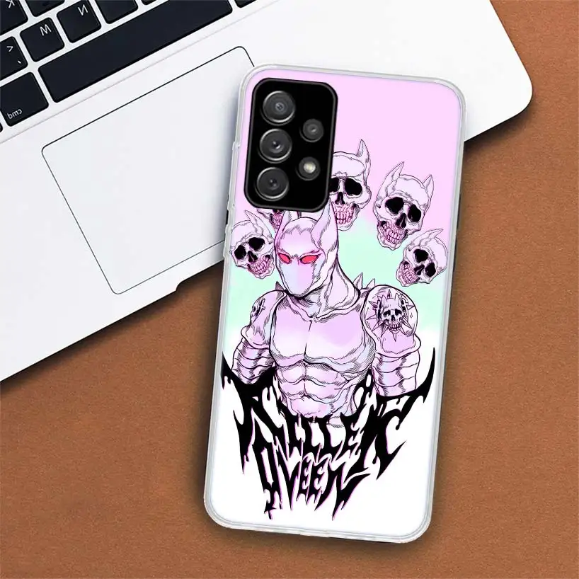 Anime JoJo Killer Queen Phone Case For Samsung Galaxy A51 A71 A50 A70 A40 A30 A20E A10 A41 A31 A21S A11 A01 A6 A8 + A7 A9 Plus image 6