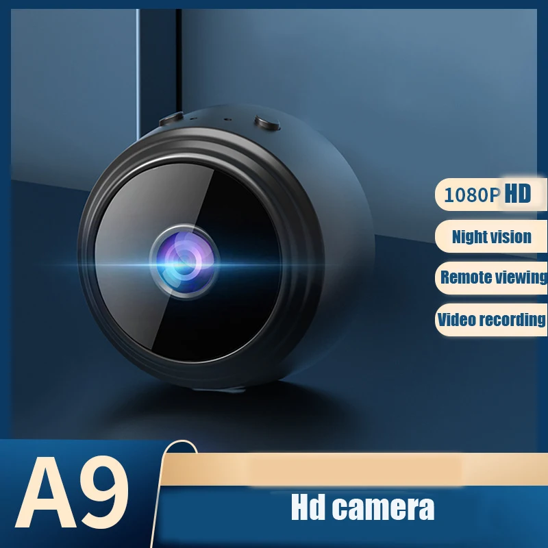 A9 Mini Camera  BTH Wireless Monitoring Security Protection Remote Monitor With 64GB Camcorders Video Surveillance Smart Home