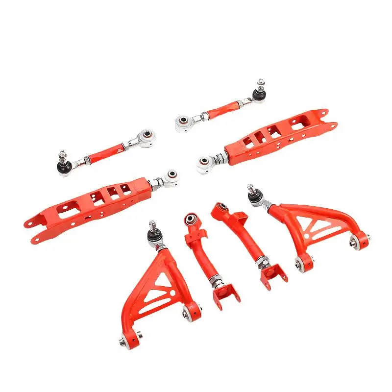 LVTU High Spring Steel Adjustable Rear Camber Arms Stabilizer Links For Audi A4