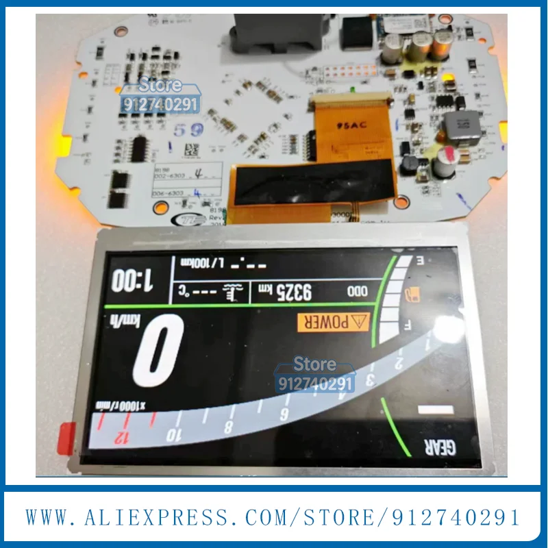 LCD Display Screen For Motorcycle Meter Speedometer Instrument For Kawasaki Z900 Z650 Ninja650 Z1000SX H2 ZX10R ZX4R 2020-2023