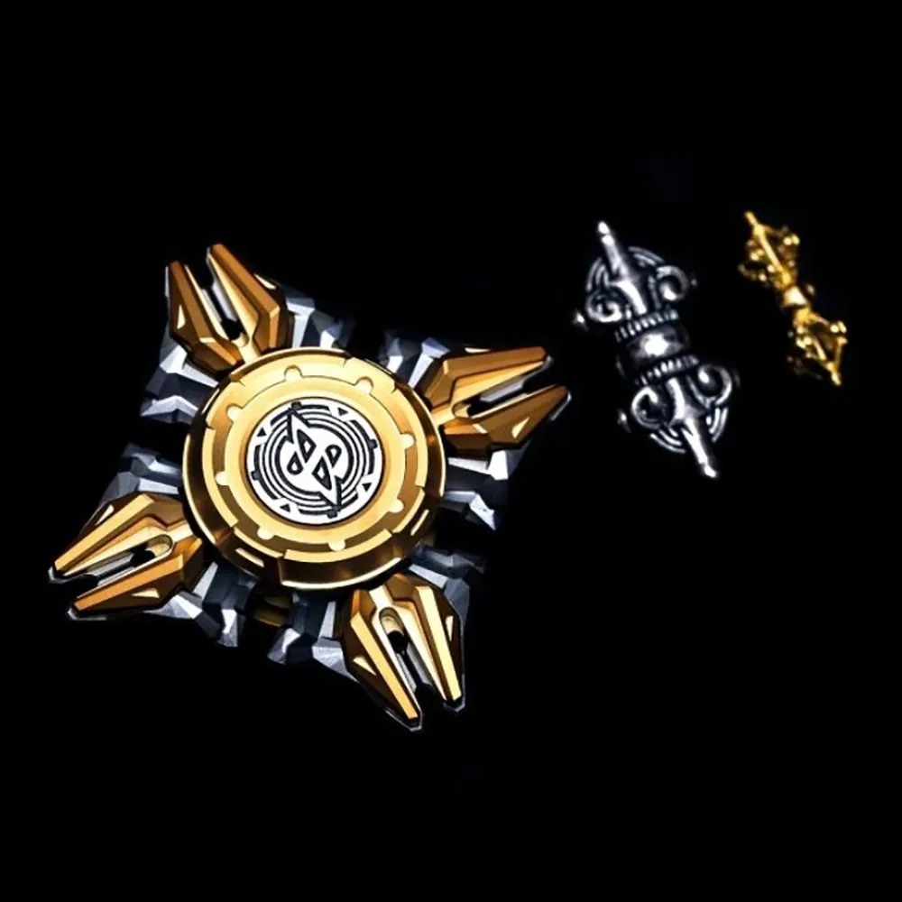 YEDC Diamentowy Spinner Fidget Świnka Zabawki Antystresowe Dla Dorosłych Spinner Fidget Wieloostrzowy Oryginalne Projekty Otwarty Spinner Gyro