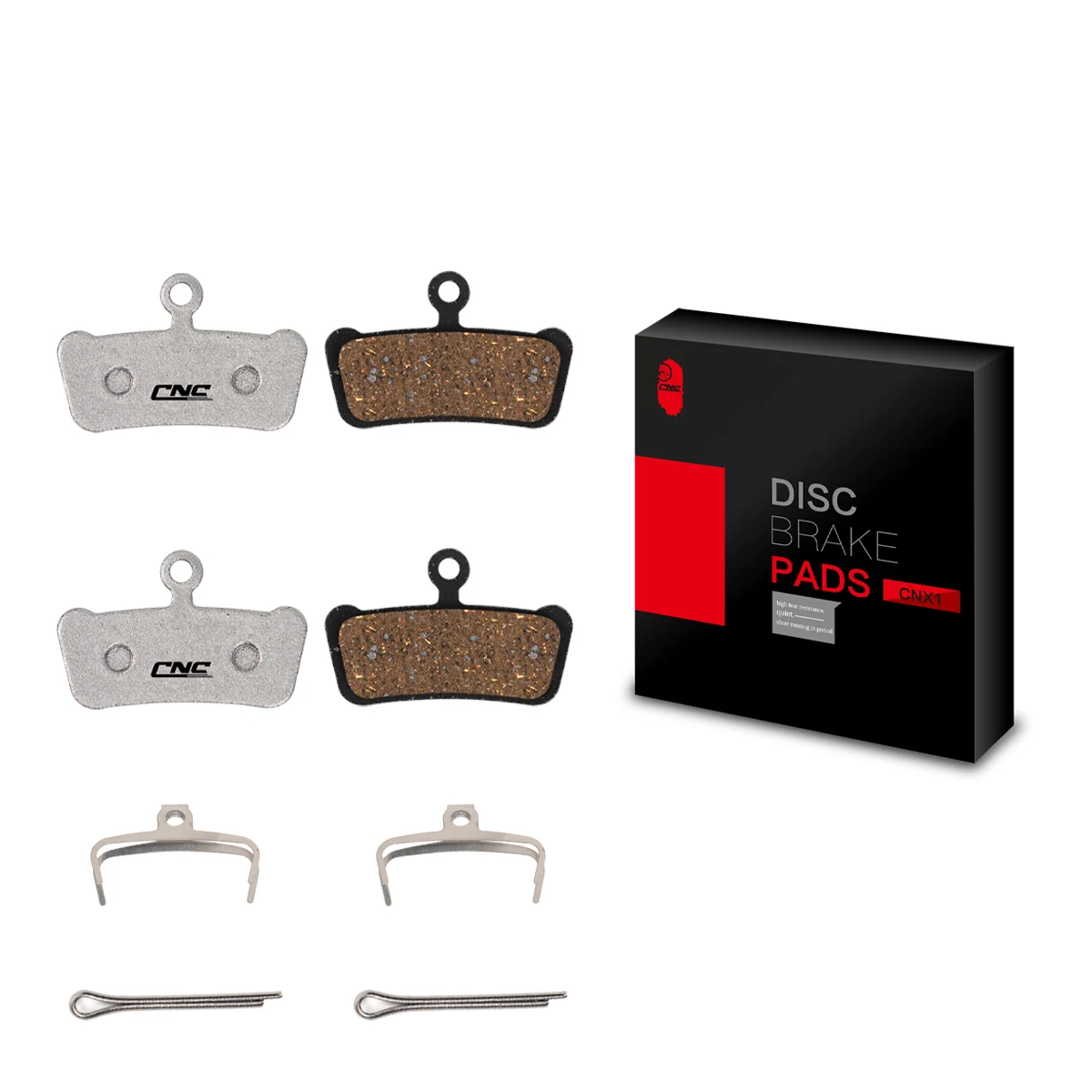 SUNTNUR Bike Brake Pads For SRAM GUIDE R RS RSC G2 LEVEL ULT ELIXIR7 9  Ceramic/Resin Disc Brake Pads 2 Pairs