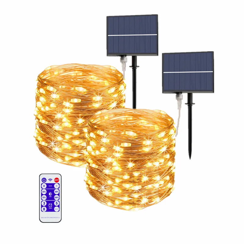 

Garden Solar Led Light Outdoor Lamp Fairy Lights Holiday Lighting Christmas Garland Waterproof Solar Lights Garden Decoration