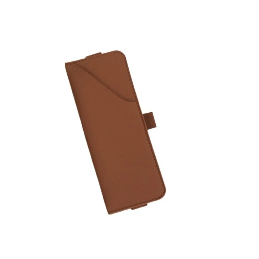 PU Leather Glasses Case Detachable with Elastic Band Eyeglasses Holder Multi-functional Sunglasses Storage Sleeve
