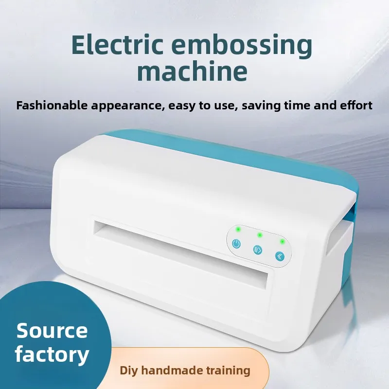 A4 Electric Paper Art Embossing Machine  Knife Die Shearing Greeting Card Die Cutting Machine Die Large Knurling Machine