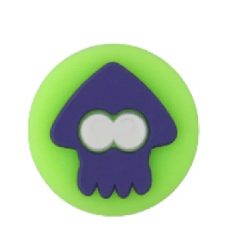 Silicone Gamepad Cap for Splatoon Protective Game Handle Cover Joystick Rocker Cap For Nintendo Switch Rocker Hat