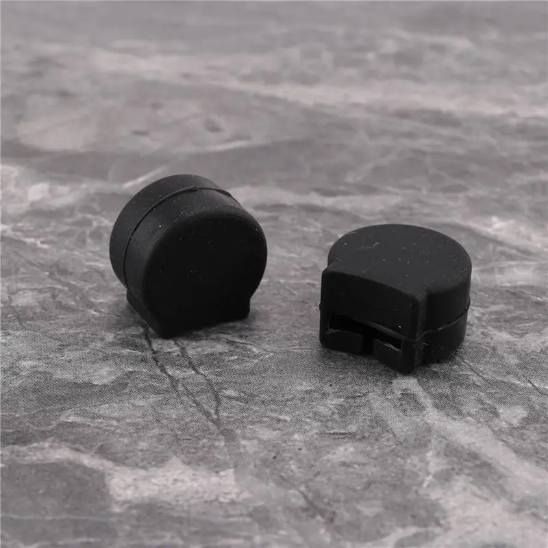 B48B-5PCS Clarinet Hardware Clarinet Thumb Rest Cushion Protector Soft Rubber Clarinet Thumb Protector, Black