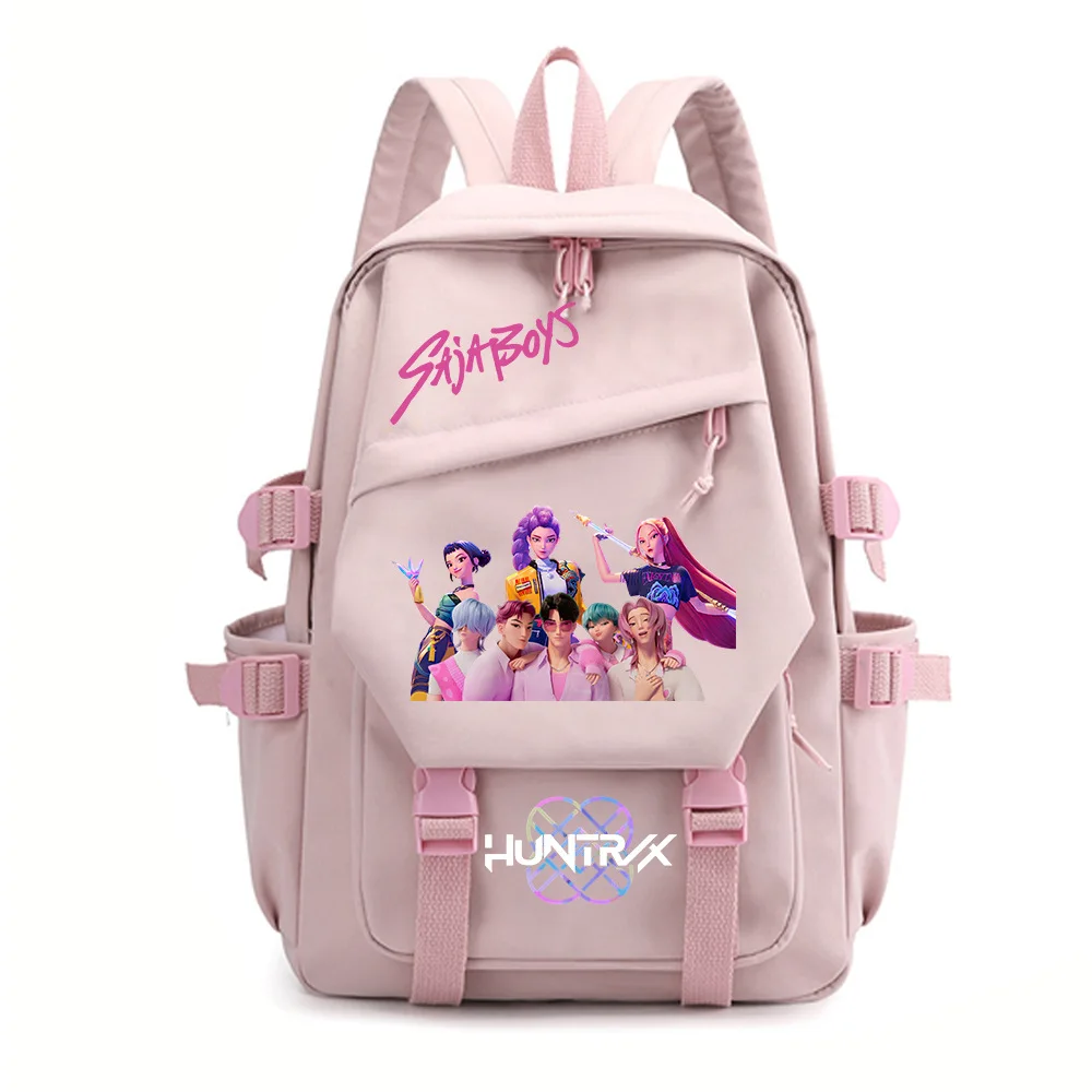 

Kpop Demon Hunters Printing Cartoon Backpack Children Lovely Schoolbag Kids Gift Student Multifunctional and Stylish Backpack