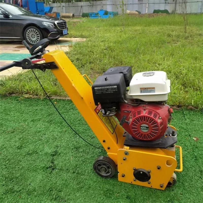 Small hand push milling machine, concrete chisel hair pulling machine