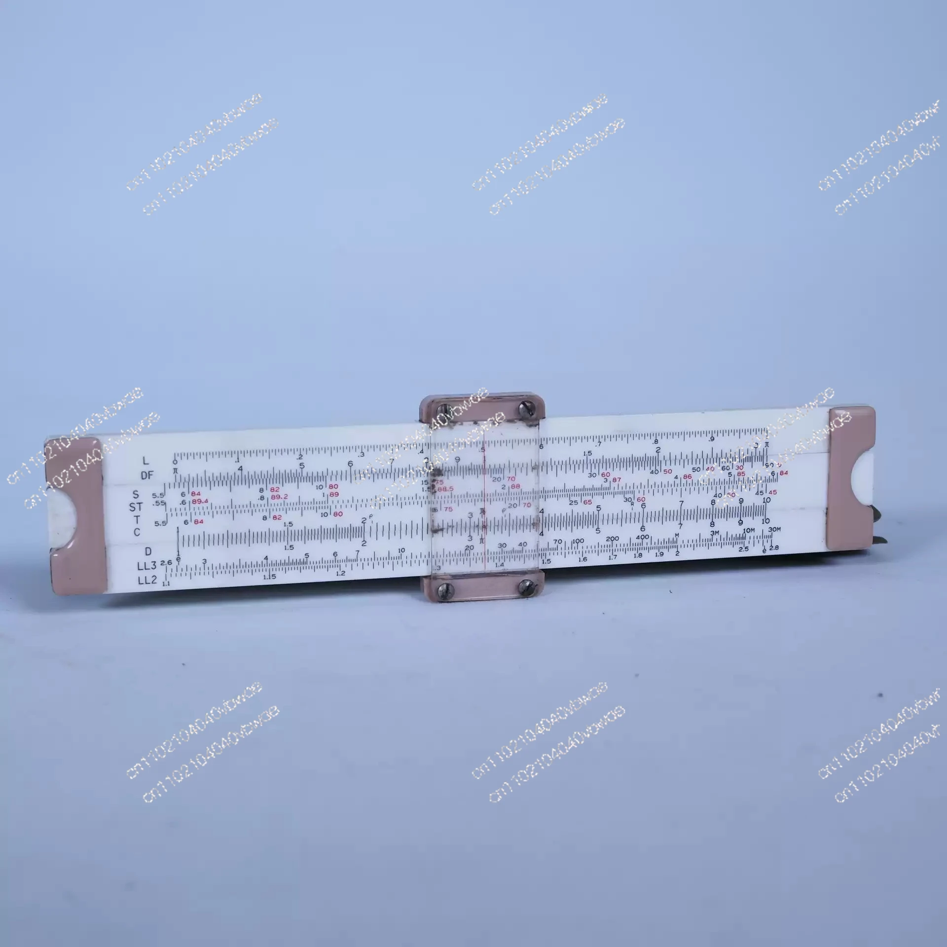 Vintage Logarithmic Ruler 196070s Vintage Folk Ornament Calculator