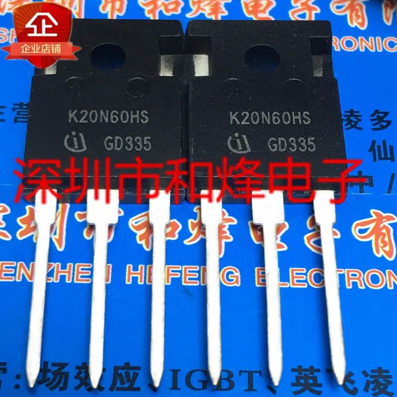 5PCS-10PCS K20N60HS SKW20N60HS TO-247 NEW AND ORIGINAL ON STOCK